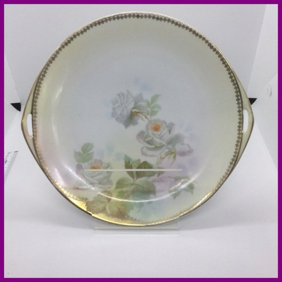 Vtg Prussian Cake Plate - Picture 11 of 11